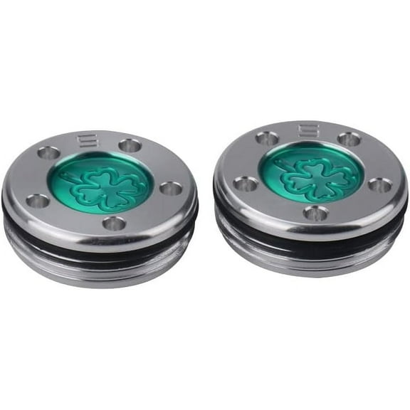 Golf Custom Putter Screws Weights Green Lucky Four-Leaf 2PCS Available for Cameron Clubs Head