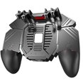 thumbnail image 1 of Controlador de juego móvil Ak77, controlador de juego Pubg Gamepad, con disparador de juego de 6 dedos, controlador de teléfono Gamepad con ventilador de refrigeración, Shoot Sensi, 1 of 2