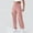 Pink, variant on LSLJS Cargo Pants Women Drawstring Waisted Outdoor Joggers Casual Baggy Solid Color Athletic Pants with Zipper Pockets, S-2XL