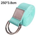 thumbnail image 2 of Yoga Exercise Strap with Adjustable D-Ring Buckle Loop , for Pilates Dance Gymnastics, 2 of 5