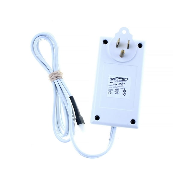 Lucifer Lighting PDS-60-12P 120VSV 12VDC 60W Plug-In Power Supply Transformer