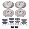 thumbnail image 2 of PowerStop Front and Rear Semi-Coated Rotor and Low-Dust Ceramic Brake Pad Kit SC7920, 2 of 3