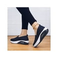 thumbnail image 3 of New Trendy Athletic Casual Fashionable Square Dance Dancing Shoes With Comfortable Slip-On Design, Breathable Fabric, Thick Cushion Sole And Air Cushi, 3 of 4
