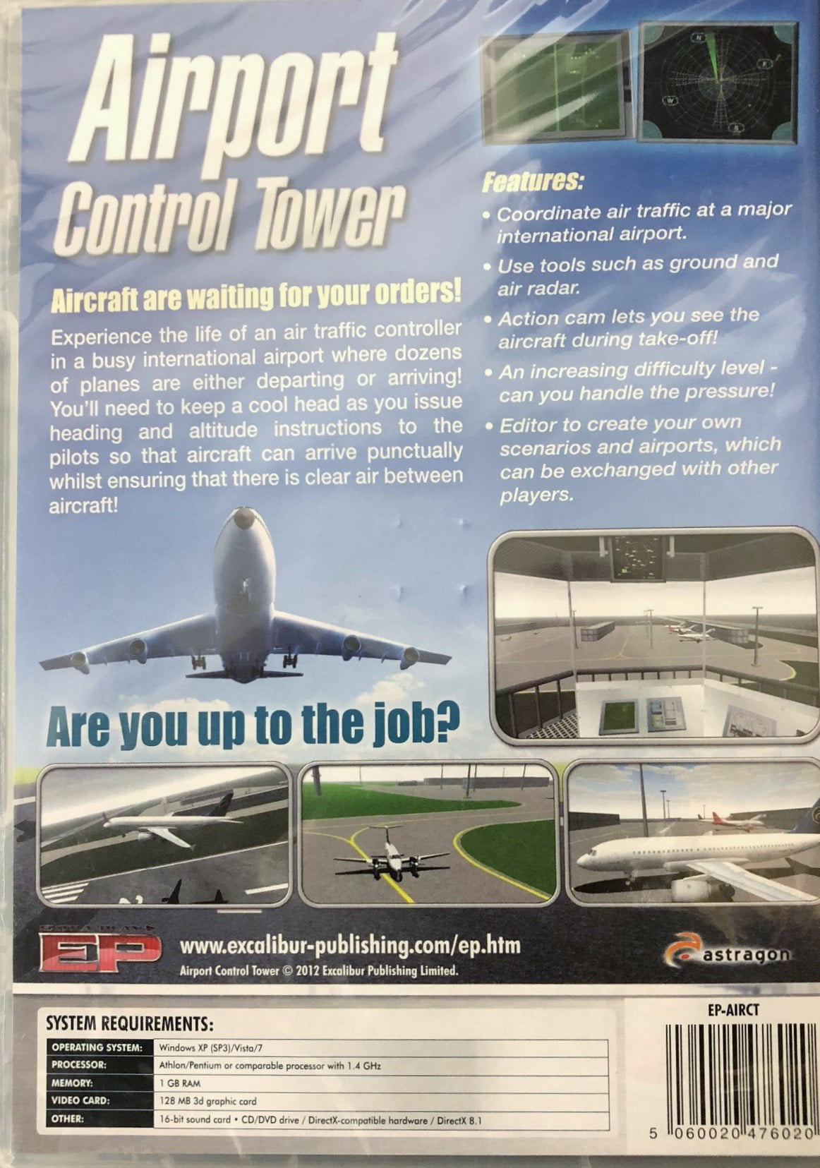 Airport Control Tower Pc Cdrom Experience The Life Of An Air