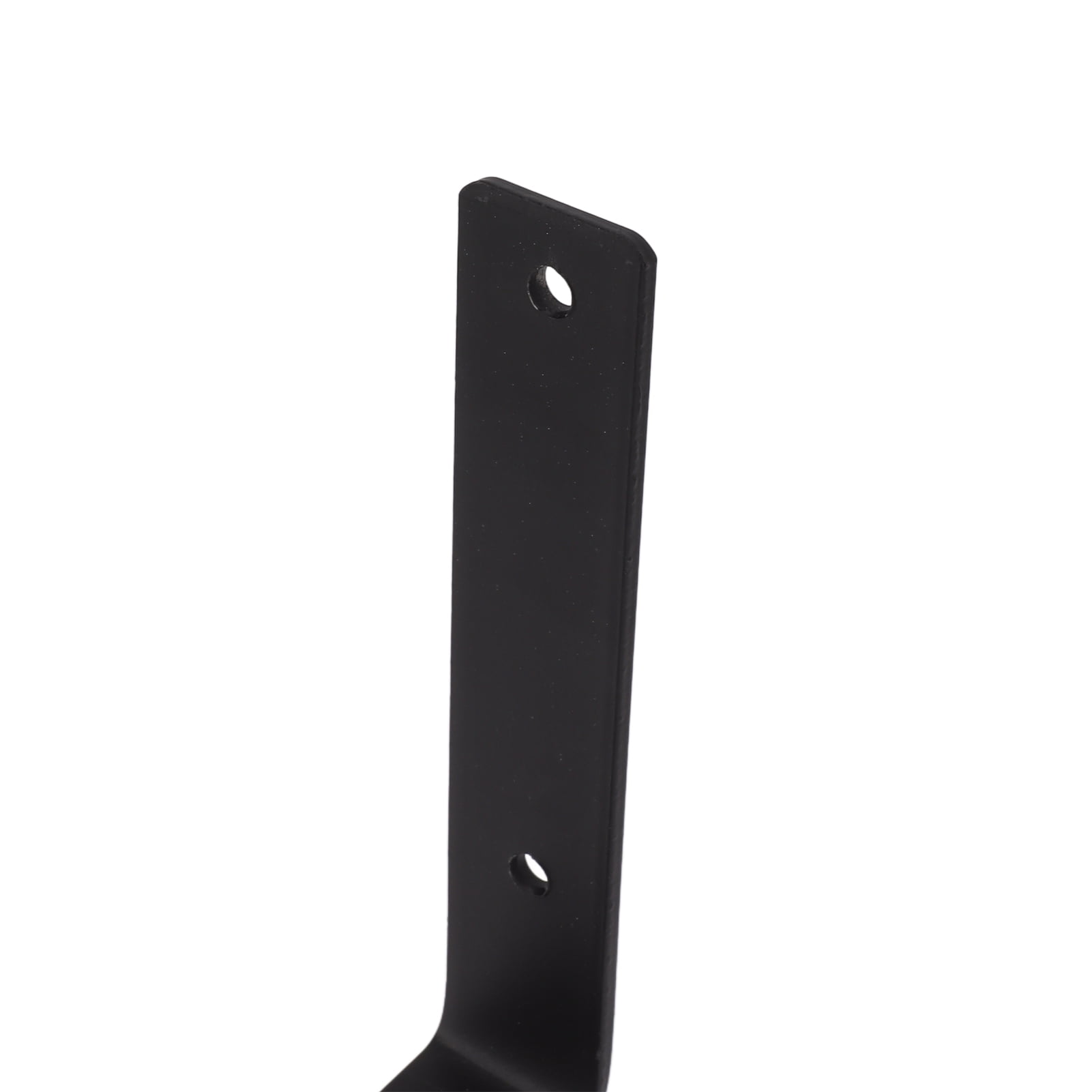 M Buder 4Pcs 9.8in L Shelf Brackets Heavy Duty Metal Hardware Easy Installation Strong Load Bearing Floating Wall L Brackets for Home Office Garage Organization - 9.8 inches / 25 cm