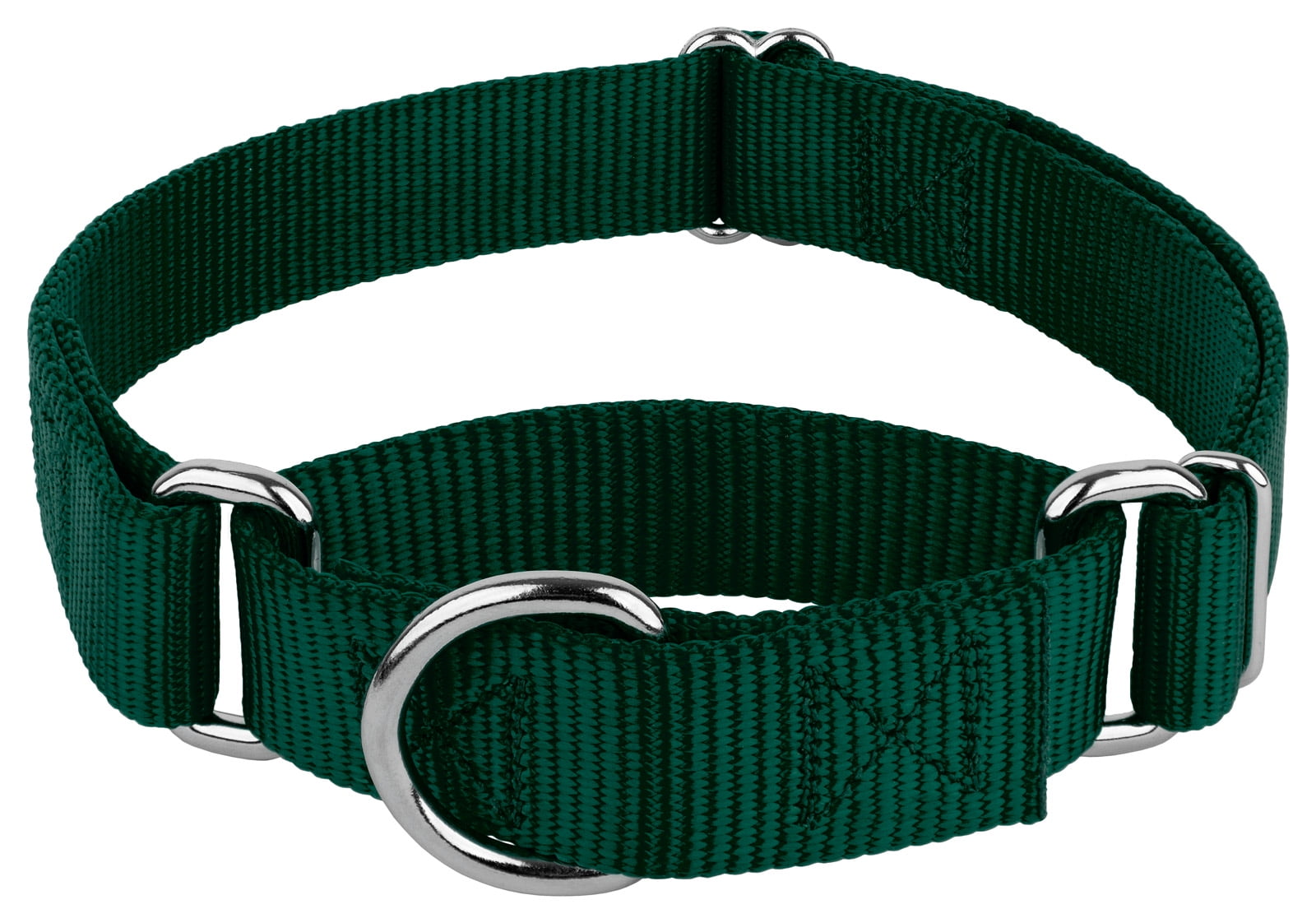 green martingale dog collar