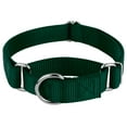 thumbnail image 2 of Country Brook Petz® Martingale Dog Collar - Training Collar with No Buckle (Green, Medium), 2 of 6