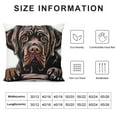 thumbnail image 5 of JEUXUS Throw Pillow Cover Pet Lover Dog Mom Pillow Case Gift Pillows Nursery Decor Modern Linen Sofa Pillowcase for Sofa Chair Car, 5 of 5