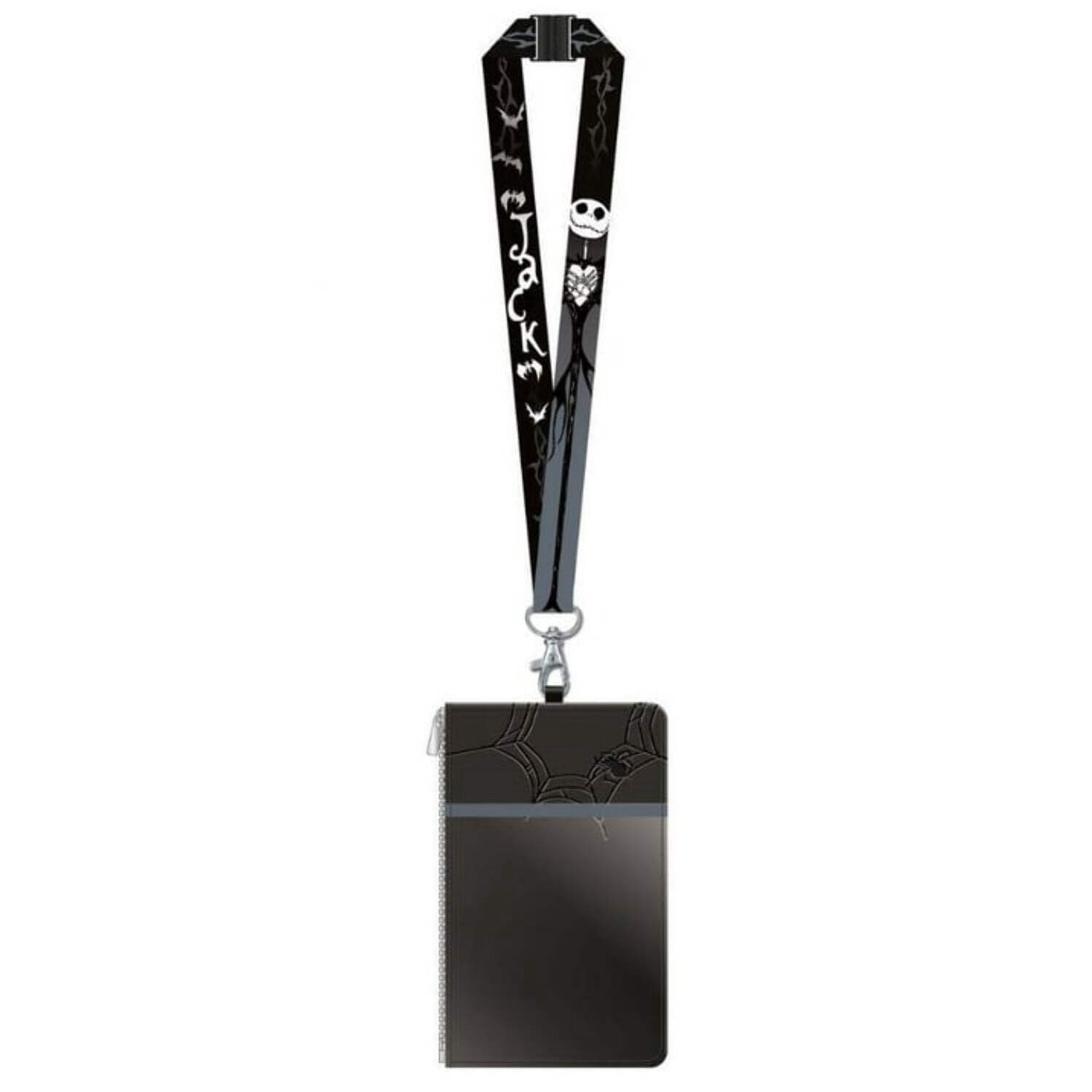 The Nightmare Before Christmas Jack Skellington Lanyard with Passport Holder