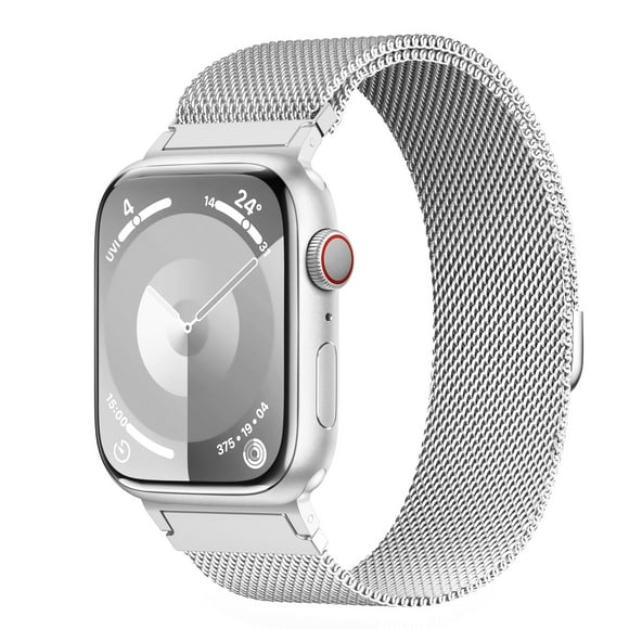 Correa de reloj WANLISS Metal Milanese Loop para Apple 38-49 mm
