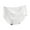 White, variant on Jgppe Womens Hipster Panties Mid Wasit Comfort Stretch Solid Color No Show Underwear for Women