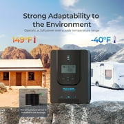 Renogy Rover 30 Amp 12V/24V DC Input MPPT Solar Charge Controllerfit for Gel Sealed Flooded and Lithium Auto Paremeter Adjustable LCD Display