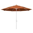 thumbnail image 1 of Parasol de Marché en Aluminium 11 Pieds Inclinaison Col Blanc Mat/sunbrella/tuscan, 1 of 2