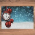 thumbnail image 6 of Ambesonne Clock Jigsaw Puzzle, Vintage New Year Balls, Heirloom-Quality Fun Activity for Family Durable Cardboard, 1000 pcs, Red and Blue, 6 of 6