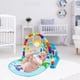 thumbnail image 3 of Seyotauo Baby Gym Play Mat, Baby Piano Mat Kick and Play Lights and Music Tummy Time Toys Infant Musical Activity Gym Mat for Visual, Hearing, Sensory, Motor Development Gift for Babies born, 3 of 5