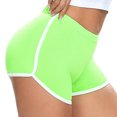 thumbnail image 2 of Tumotour Biker Shorts For Women High Elastic Trousers Waisted Basic Slip Bike Shorts Compression Workout Leggings Soft Yoga Shorts Capris, 2 of 5