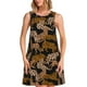 thumbnail image 1 of Fotbe Leopard Print Vestido de Verano sin Mangas para Mujer – Vestido Midi Línea A, Estilo Camiseta Floral, Vestido Playero Casual y Fluido, 1 of 7