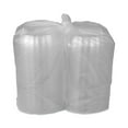 thumbnail image 3 of Pactiv Corp. YCN8467H00D0 9.38 x 8 x 1.25 ClearView MealMaster 2-Compartment Dome Plastic Lid with Fog Gard Coating - Clear (252/Carton), 3 of 8