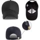 thumbnail image 4 of Classic Polo Style Baseball Cap 6 Panels Adjustable Solid Sport Sun Hat Japanese Style Large Head Circumference for Men and Women Black, 4 of 5