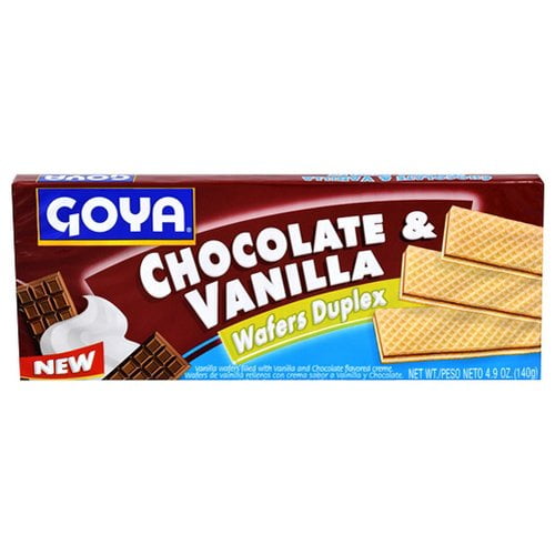 Goya Chocolate & Vanilla Wafers, 4.9 oz - Walmart.com - Walmart.com