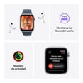 thumbnail image 4 of Smartwatch Apple SE (GPS) Caja de aluminio Negro 40MM correa deportiva Negro talla S/M, 4 of 4