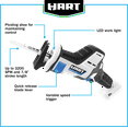 HART 20Volt Brushless OneHanded BatteryPowered Reciprocating Saw