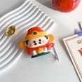 thumbnail image 3 of Airpods4 Protective Cover 2024 Earphone Cover Silicone Cartoon Suitable for Apple Bluetooth Silicone Cover Ins Cute 4th Generation, 3 of 10