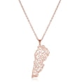 thumbnail image 1 of CAIROYAR ZHXXCUM - Collar con colgante de mapa del Líbano de acero inoxidable, collar con mapa patriótico del Líbano para mujeres y hombres, regalos de joyería de apoyo al Líbano y Palestina, 1 of 7