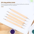 thumbnail image 2 of 14PCS Polymer Pottery Clay Sculpting Modelling Sit Ball Stylus Nail Art Dotting Tools Rubber Tipped Ceramic Carving Kit for DIY Painting Rocks Embossing Sculpture Beginners, 2 of 8