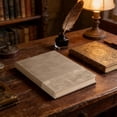 thumbnail image 6 of A5 Faux Leather Notebook Lined Journal Khaki Water-Repellent Hardcover 200 Pages College Ruled Notepad for Work Office Sch-ool Home, 6 of 6