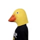 thumbnail image 4 of Máscara de lujo de la novedad de Halloween Máscara de cabeza de pato Máscara de animal de látex Amarillo Xemadio 221173, 4 of 9