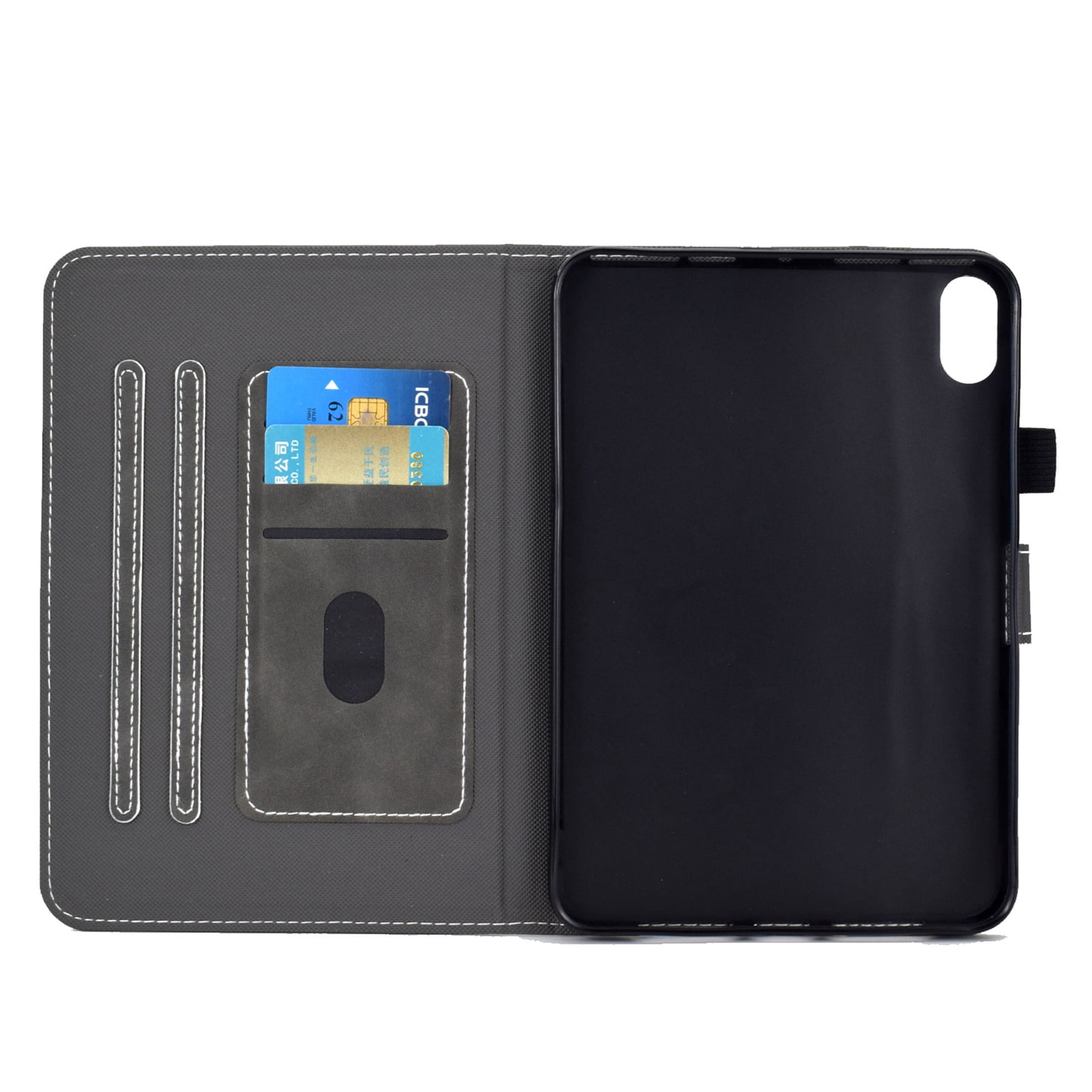Dteck Case for  iPad 11-inch (A16) 2025/iPad 10th Generation 10.9 inch 2022,Magnetic Leather with Pencil Holder Pockets PU Leather Smart Folio Stand Wallet TPU Shockproof Cover,Gray