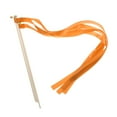 thumbnail image 1 of Unique Bargains 20Pcs Wedding Ribbon Sticks Ribbon Streamers Sticks for Wedding Celebration Orange, 1 of 5