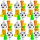 thumbnail image 4 of 20 trompetas de fútbol para aficionados, juguetes para hacer ruido, altavoces de fútbol de tres tonos, 4 of 6
