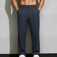 thumbnail image 2 of Vetsdori Mens Sport Pants Dress Quick Dry Pockets Ice Silk Athletic Casual Straight Leg Pantalones Track Pants for Men, 2 of 6