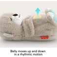 thumbnail image 3 of Máquina de sonido de peluche portátil Fisher-Price Baby Toy Soothe 'n Snuggle Otter con luces musicales y movimiento de respiración para recién nacidos de 0 meses en adelante, 3 of 5