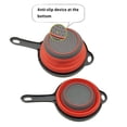 thumbnail image 4 of Escurridor de limpieza plegable Matsuzay para lavabo colador organizador de Cocina Verde grande, 4 of 6