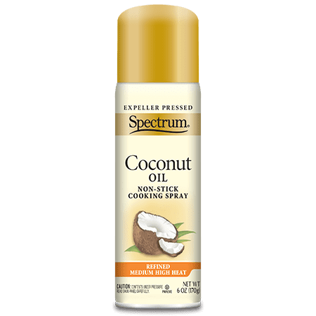 Spectrum Naturals Non-Stick Cooking Coconut Oil Spray, 6 (Best Non Stick Cooking Spray)