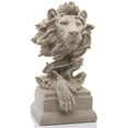thumbnail image 1 of León de arenisca – El rey de las bestias – Estatua decorativa para el hogar/oficina/sala de estar, grandes figuras coleccionables, el mejor regalo para hombre, color arenisca, 1 of 4
