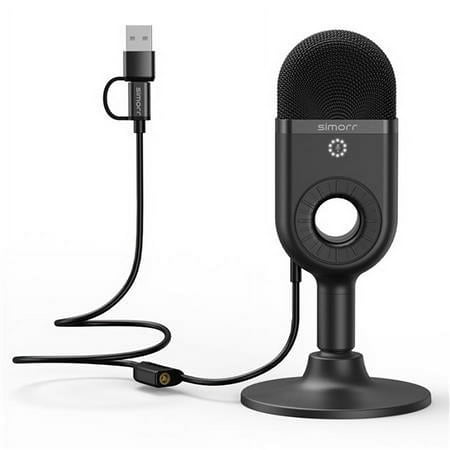 UPC: 6941590006703 | simorr Wave U1 USB Condenser Microphone (Black)