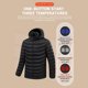thumbnail image 4 of Chaqueta calefactora para hombre, Parkas cálidas, abrigo táctico, chaleco calefactado, 21 áreas, Invierno, 4 of 5