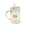 #9, variant on 15.22 oz Glass Tumbler,Round Glass Cup with Straw and Lid,Bow Decor Reusable Glass Drinkware for Office Desk Home Summer Outing