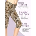 thumbnail image 4 of Stretch Is Comfort Girl's Knee-Length Leggings | Cotton Spandex | Child Size 4-16, 4 of 5