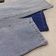 thumbnail image 5 of REALiKUN Wide Leg Denim Pants for Women Elastic Waist Pants Solid Color Button Pant Summer Casual Pants Dressy Comfy Pants, 5 of 5