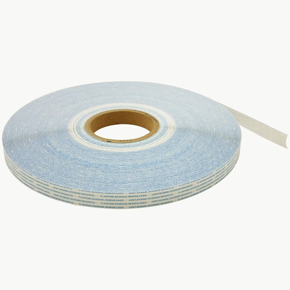 Ludlow M-Tak HI/LO Double-Sided Removable/Permanent Tape: 3/4 in x 433-1/3 yds. (Natural)