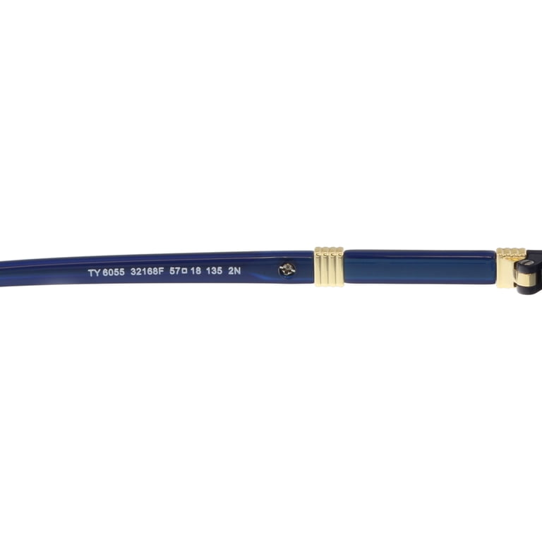 Tory Burch Metal Womens Square Sunglasses Midnight Navy/Gold  display picture 2