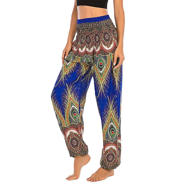 WILLBEST Pantalones Casuales para Mujer con Estampado de Letras, Cintura Alta, Holgados, Deportivos, con Cordón, Cómodos, Sanitarios, para Uso Diario Chica