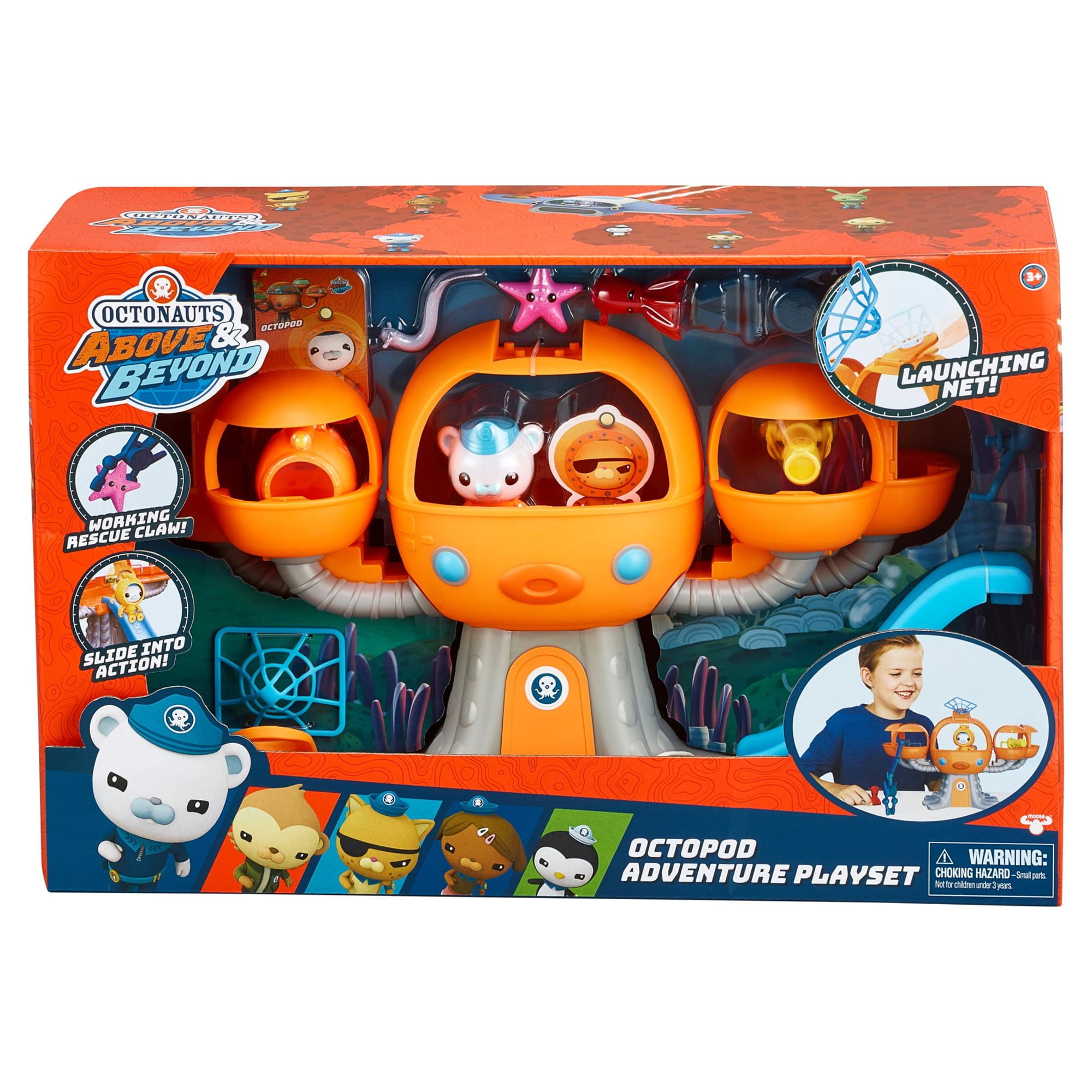 Octonauts Above & Beyond Octopod Adventure Playset with Figures