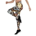 thumbnail image 2 of Festive Village Leggings Size: XS for Women | FIERCEPULSE, 2 of 7