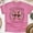 Heliconia, variant on Touchdown Football Club Shirt | Brown Bow Game Day Tee for Women, CarolinaBlue, Size L